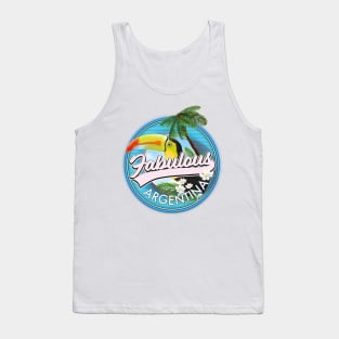 Explore fabulous Argentina logo Tank Top